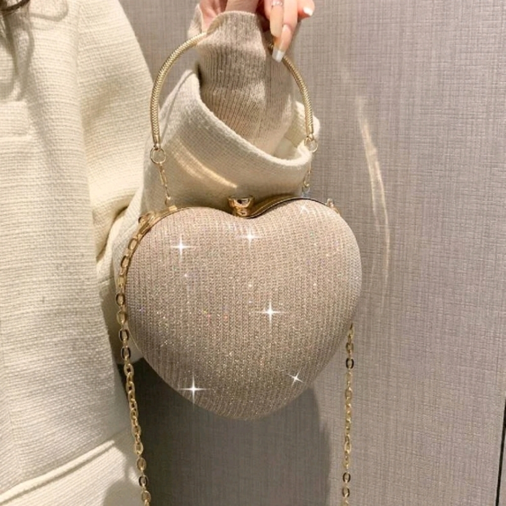 Mini Glitter Crossbody Bag
